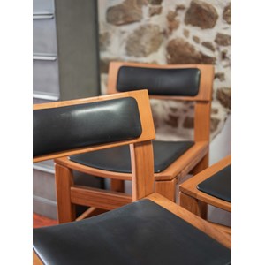 Alma, le lot de 4 chaises en bois n°802