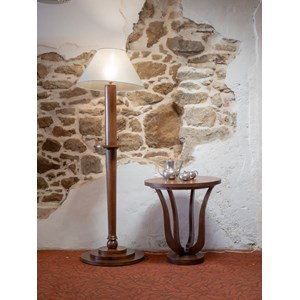 Julien, le lampadaire en bois n°150