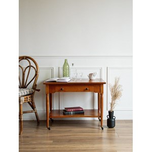 Table basse sur roulettes n°284