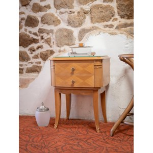 Odile, la table de chevet en bois n°546