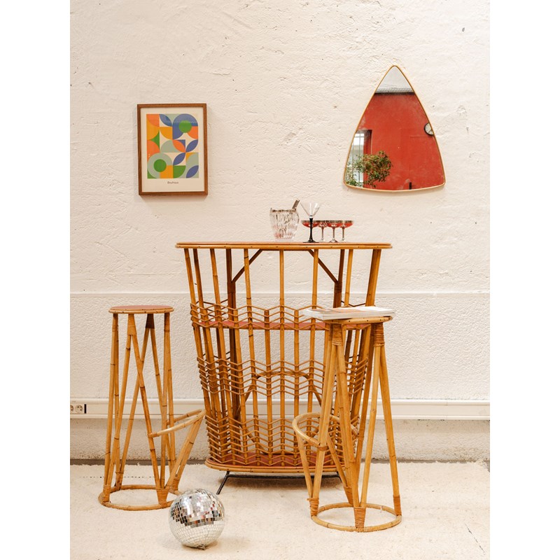 Quentin, l'ensemble bar en bambou n°31
