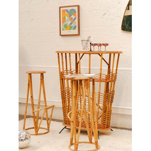 Quentin, l'ensemble bar en bambou n°31