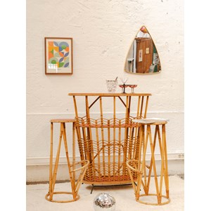 Quentin, l'ensemble bar en bambou n°31