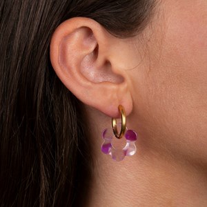 Baby fleurette - acier inoxydable doré Pink