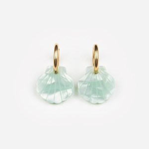 Baby mermaid - acier inoxydable doré Turquoise