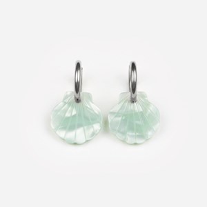 Baby mermaid - acier inoxydable argenté Turquoise