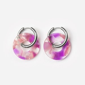 Donuts - acier inoxydable argenté Pink