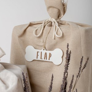 Os de noël personnalisable bois blanc