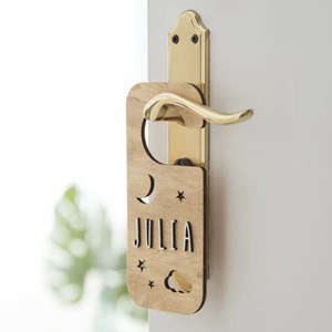 Accroche-porte personnalisable - nuit