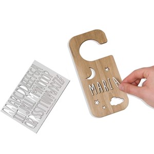 Accroche-porte personnalisable - nuit