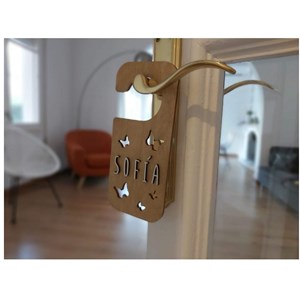 Accroche-porte personnalisable - papillo