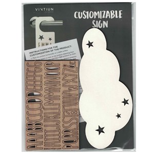 Plaque décorative personnalisable - nua