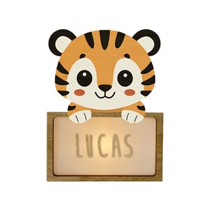 Lampe à poser personnalisable - tigre