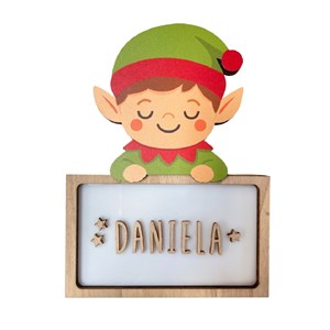 Lampe à poser personnalisable - lutin d