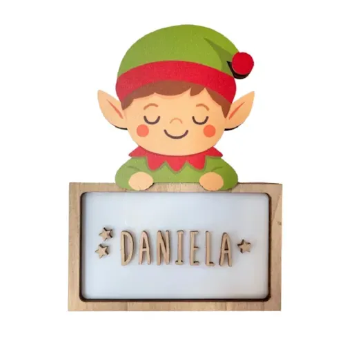 Vintiun - Lampe à poser personnalisable - lutin d
