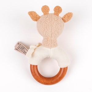 Hochet en bois léonie la girafe