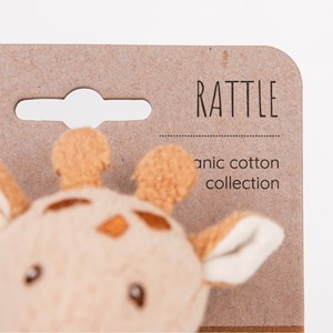 Hochet en bois léonie la girafe