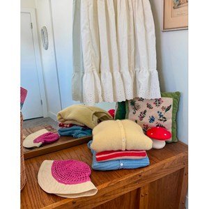 Tirelire champignon rouge