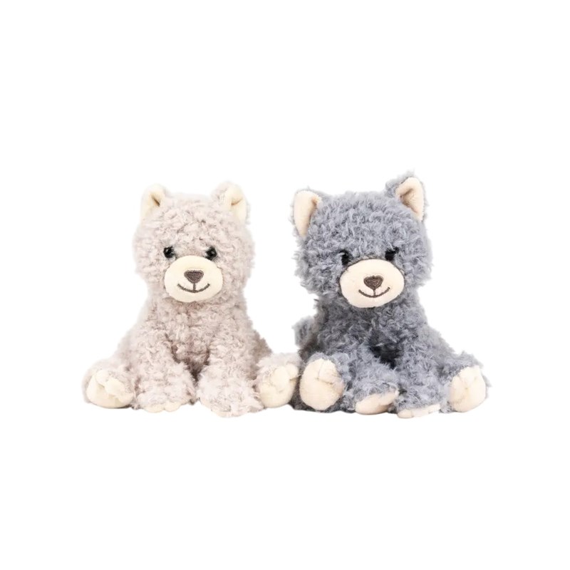 Duo peluches chats romy 15 cm