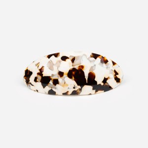 Barrette ovale Latte