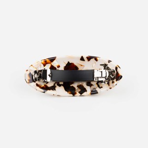 Barrette ovale Latte