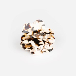 Pince à cheveux fleurette Creme vanille