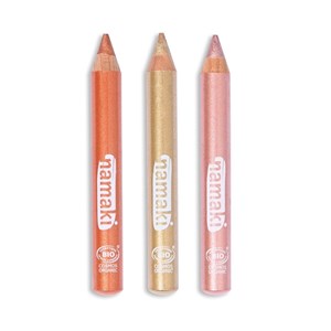 Kit 3 crayons de maquillage pailletés –