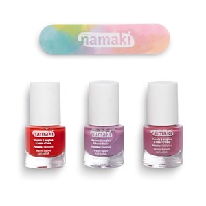 Coffret 3 vernis à ongles pelables à l'e