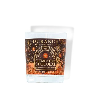 Petite bougie parfumée clémentine chocolat