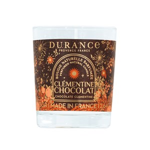 Petite bougie parfumée clémentine chocolat