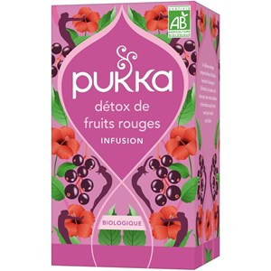 Pukka, infusion biologique, détox de fruits rouges