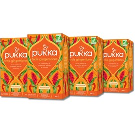 Pukka, infusion biologique, trois gingembres