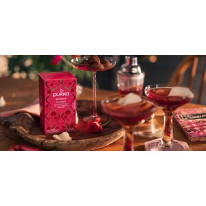 Pukka, infusion biologique, amour