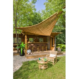 Ombrière coco  triangulaire 3,50 m