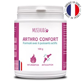 Arthro confort - mobilité - articulation - souplesse - chien et chat - 100g