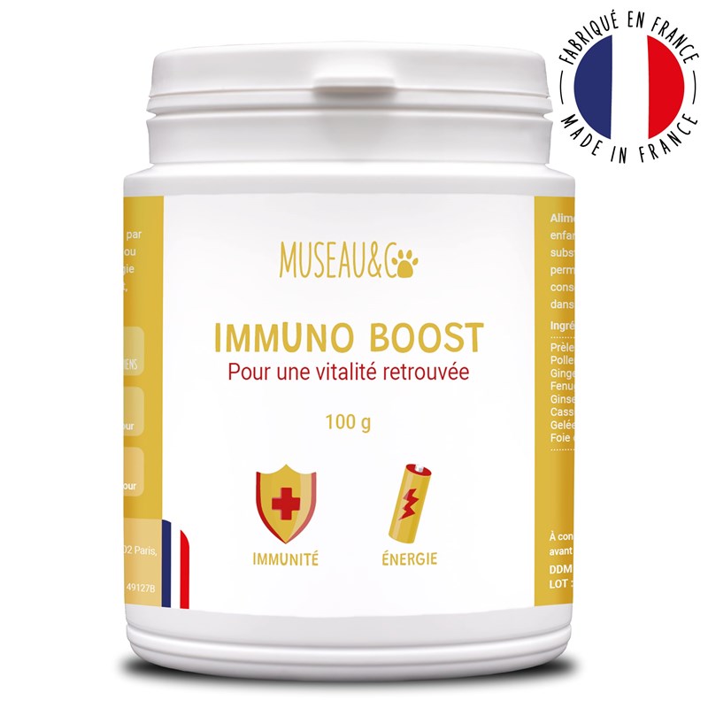 Immuno boost - immunité - énergie - vitalité - chien et chat - 100g