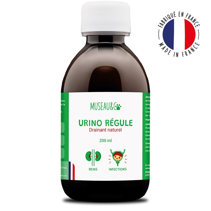 Urino régule - confort urinaire - reins - cystite - chien et chat - 200ml