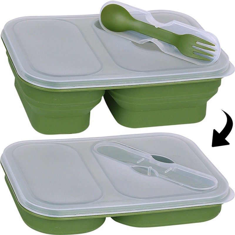 Boite alimentaire lunch box pliable fosco