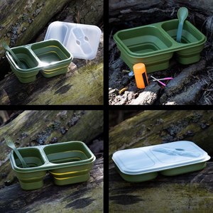 Boite alimentaire lunch box pliable fos