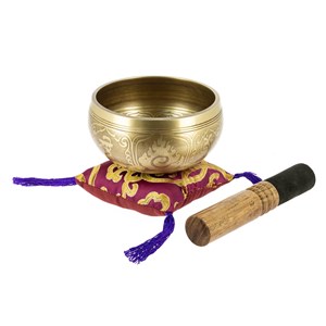 Bol chantant tibétain gravures - petit