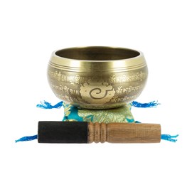 Bol chantant tibétain gravures - moyen