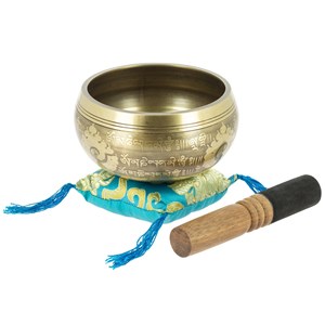 Bol chantant tibétain gravures - moyen