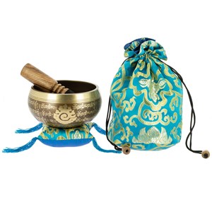 Bol chantant tibétain gravures - moyen