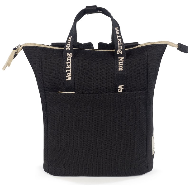 Sac à dos à langer eco mum black