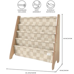 Bibliothèque en tissu