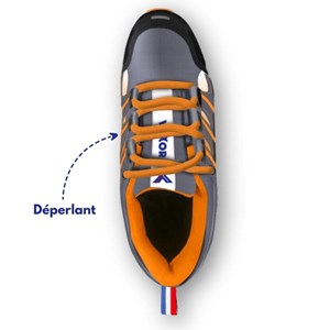 Chaussures de marche ultra-légères unisexe voxor go orange gris 42