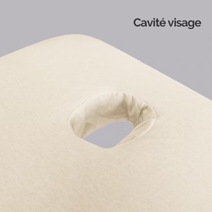 Drap éponge table de massage - confort +