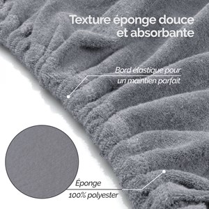 Drap éponge table de massage - confort +
