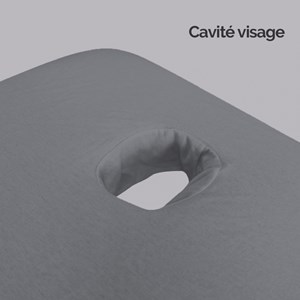 Drap éponge table de massage - confort +