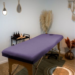 Drap éponge table de massage - confort +